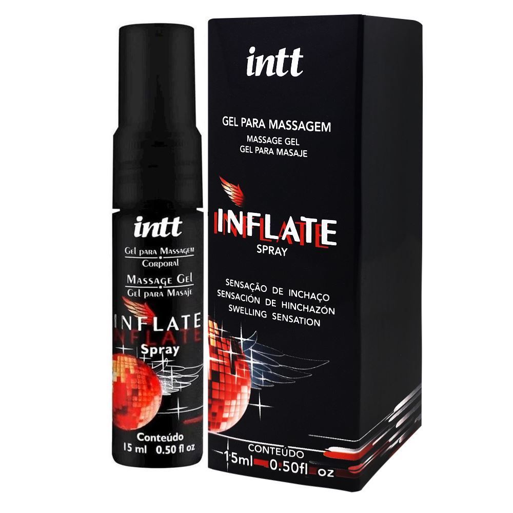 INFLATE GEL VASODILATADOR EM SPRAY 15ML INTT