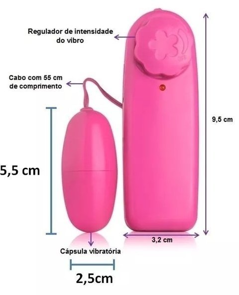 VIBRADOR CAPSULA BULLET MULTIVELOCIDADES